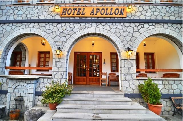 Hotel Apollon 멧소보 외부 사진